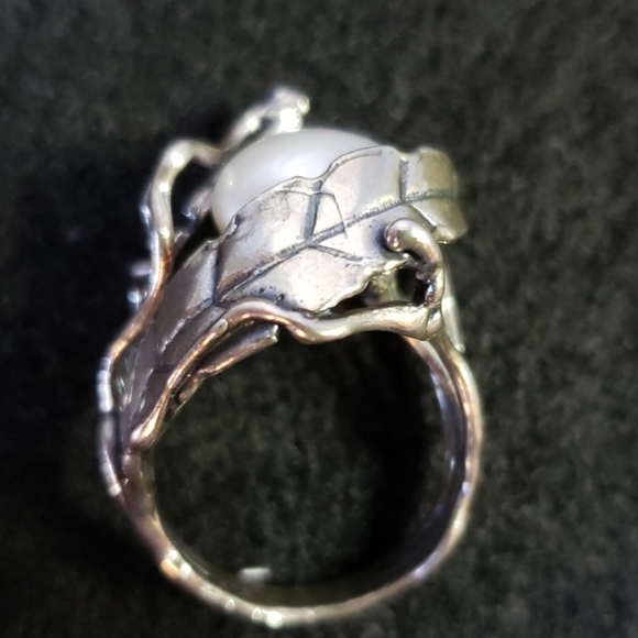 Sterling 925 silver and cultured freswater pearl - Picture 6 of 6